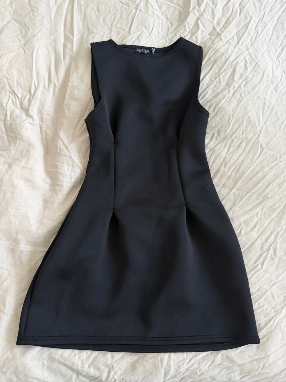 Nasty Gal Black Sleeveless Mini Dress